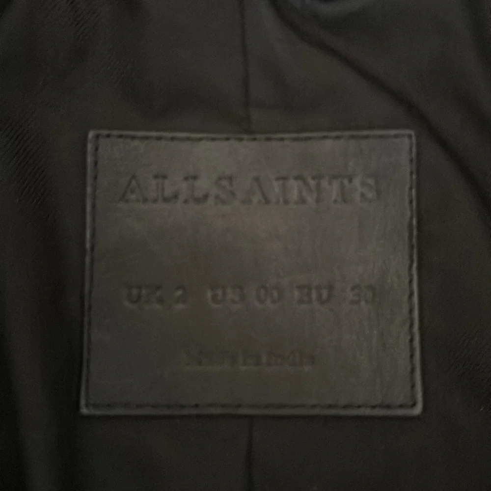 All Saints Leather Jacket - Picture 4 of 4
